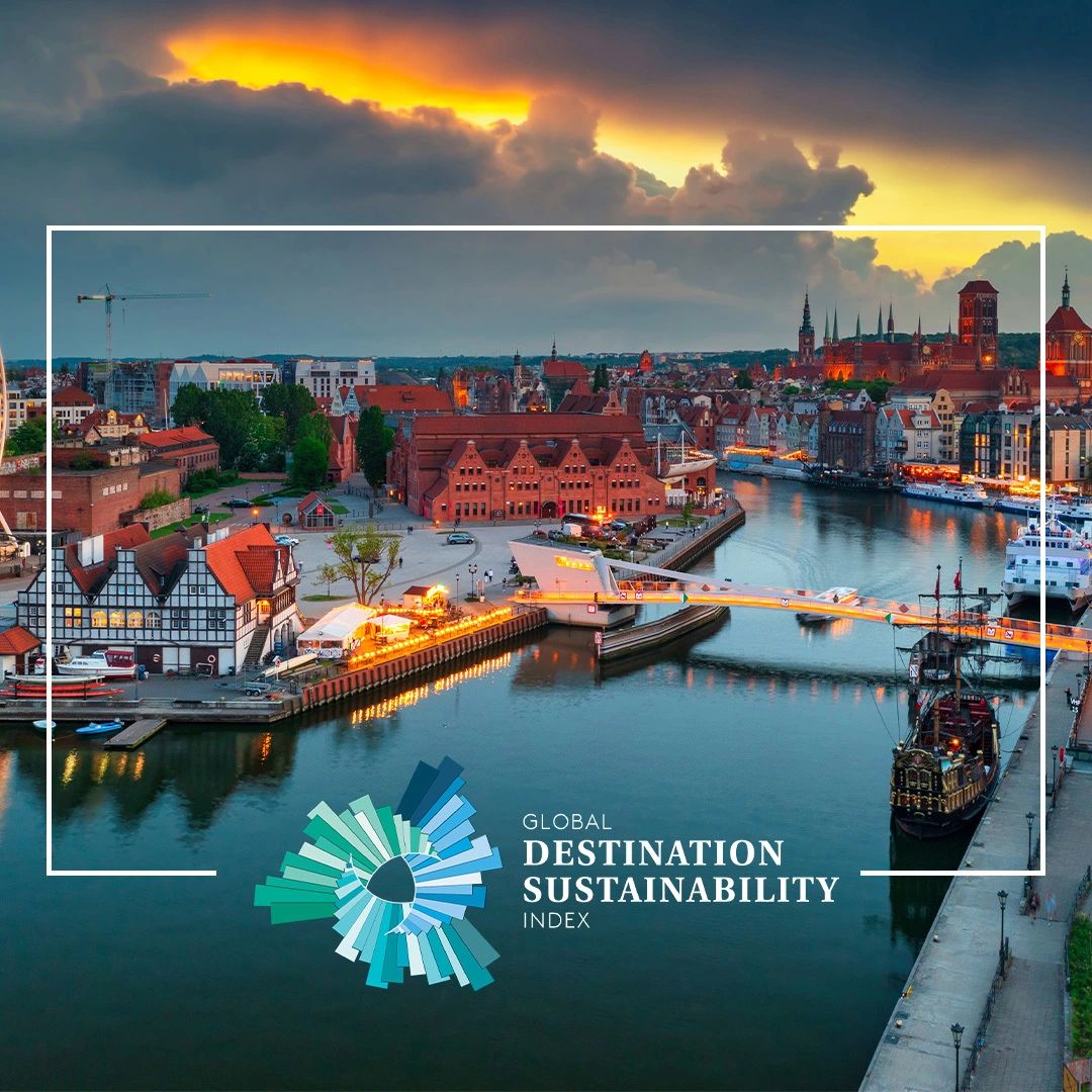 aktualność: Gdańsk awansuje w Global Destination Sustainability Index 2025 – 53% i 64. miejsce wśród 81 destynacji na świecie